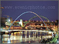 The Tyne bridges